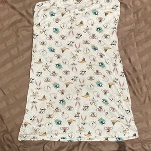 Kids Cartoon Print Short Sleeve Tee